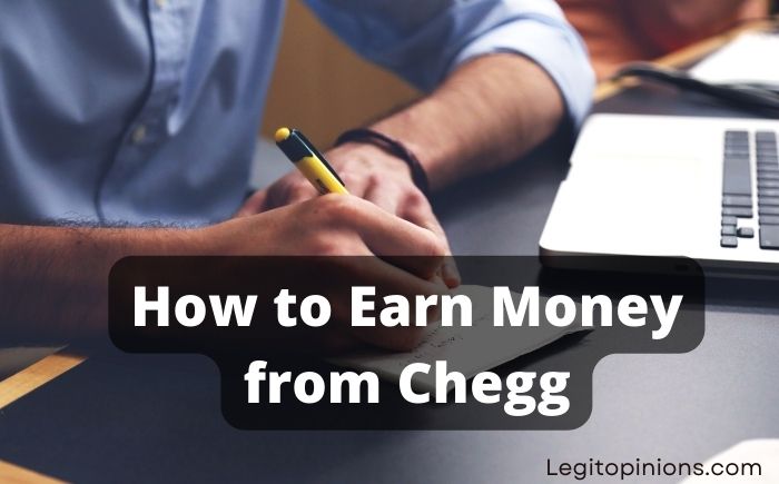 how to earn money from chegg
